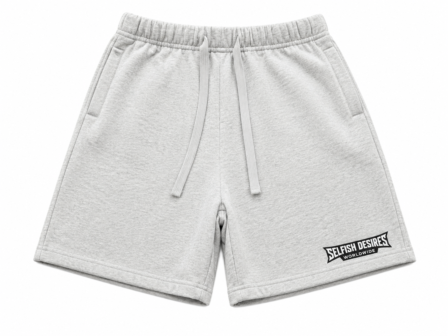 Heather Grey Worldwide Shorts